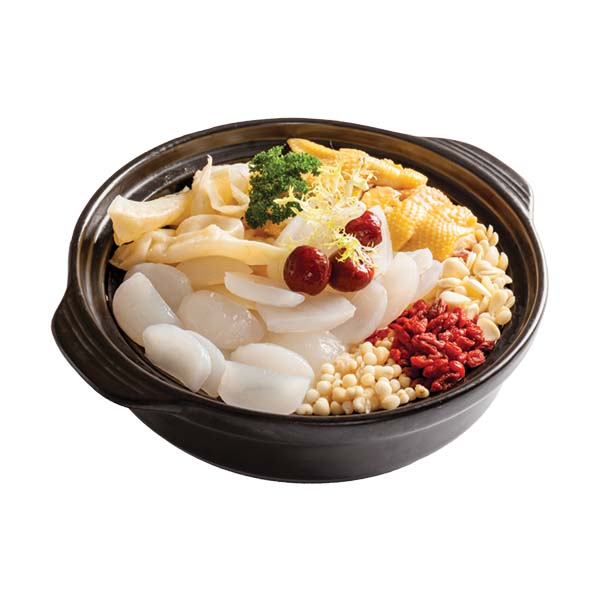 川貝花膠海底椰雞煲