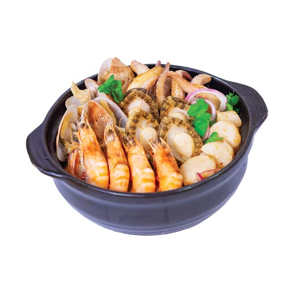 惹味醬炒海鮮煲