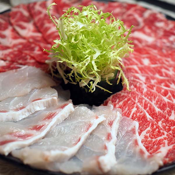 極品肥牛拼深海龍躉片