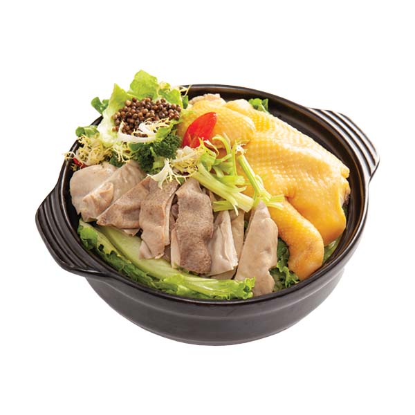 胡椒花甲豬肚雞煲