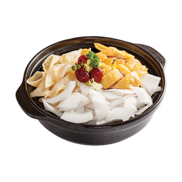 花膠椰子雞煲
